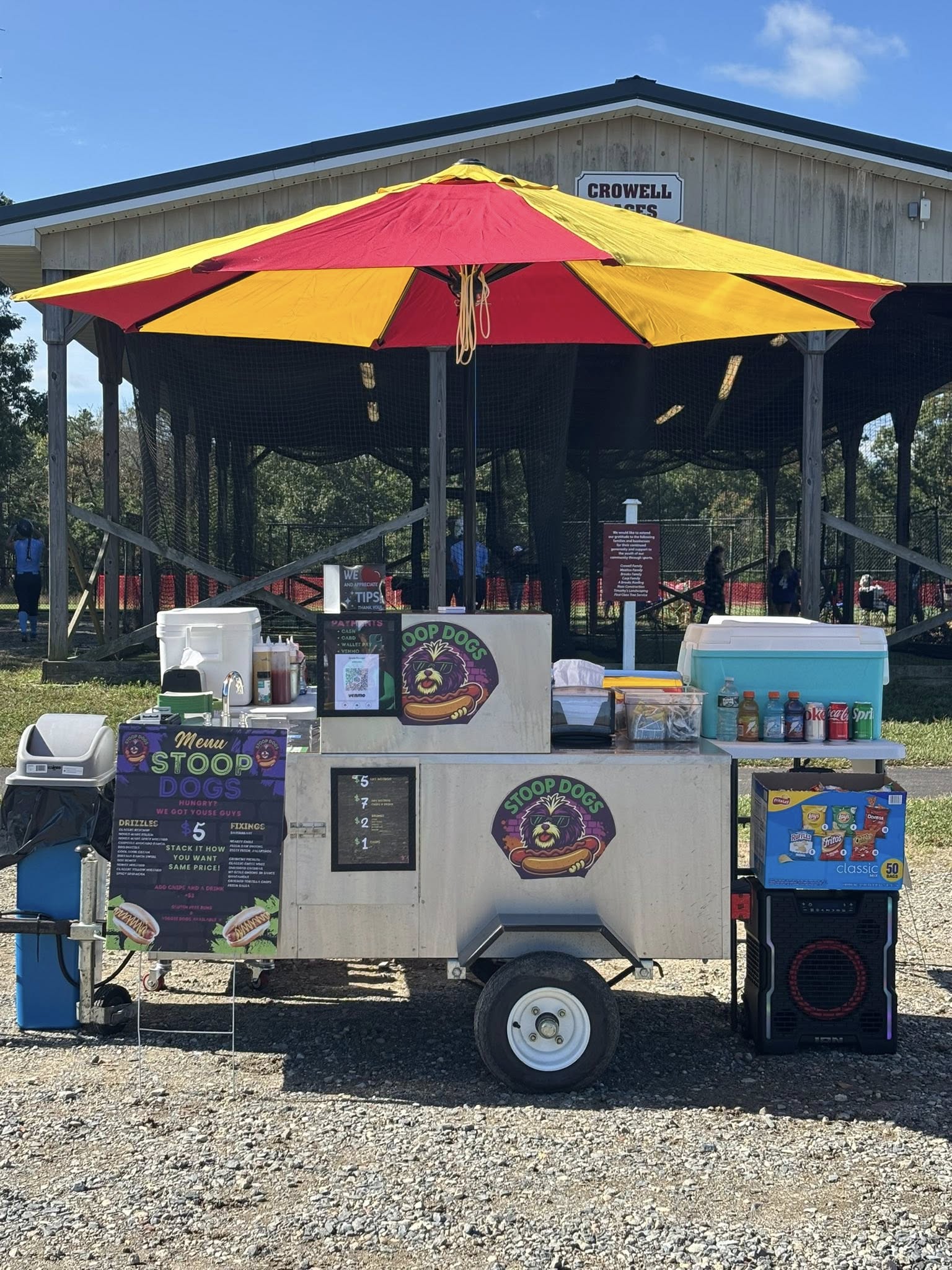 Stoop Dogs Hot Dog Cart